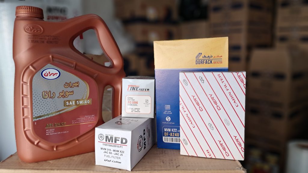 پک کامل تعویض روغن X22 اتومات