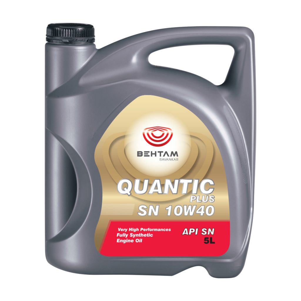 روغن موتور کوانتیک ۱۰W_40 API SN Plus حجم ۵ لیتر بهتام