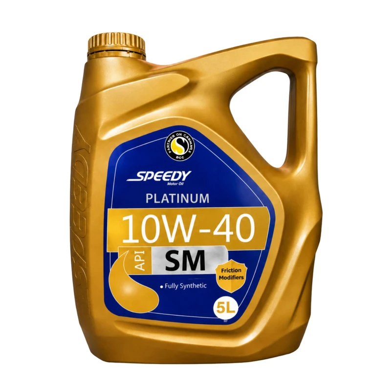 روغن موتور platinum 10-40 SM حجم 5 لیتری اسپیدی سپاهان